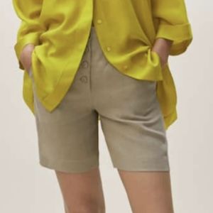Massimo Dutti Linen Shorts